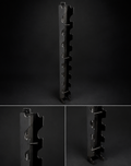 Wall-Mounted Dumbbell Storage